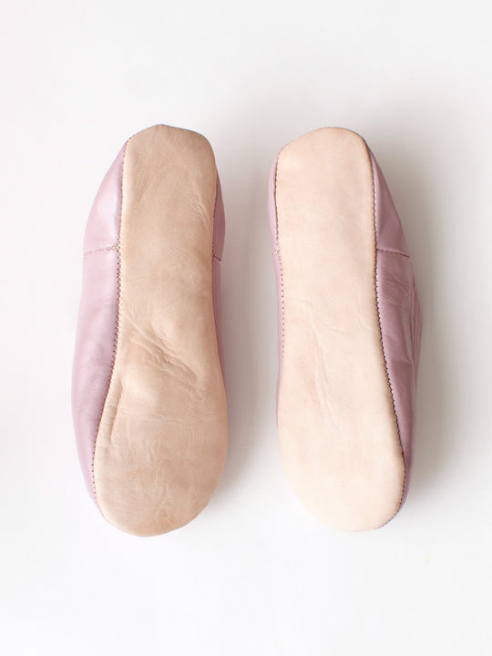 Morrocan Leather Babouche Slippers