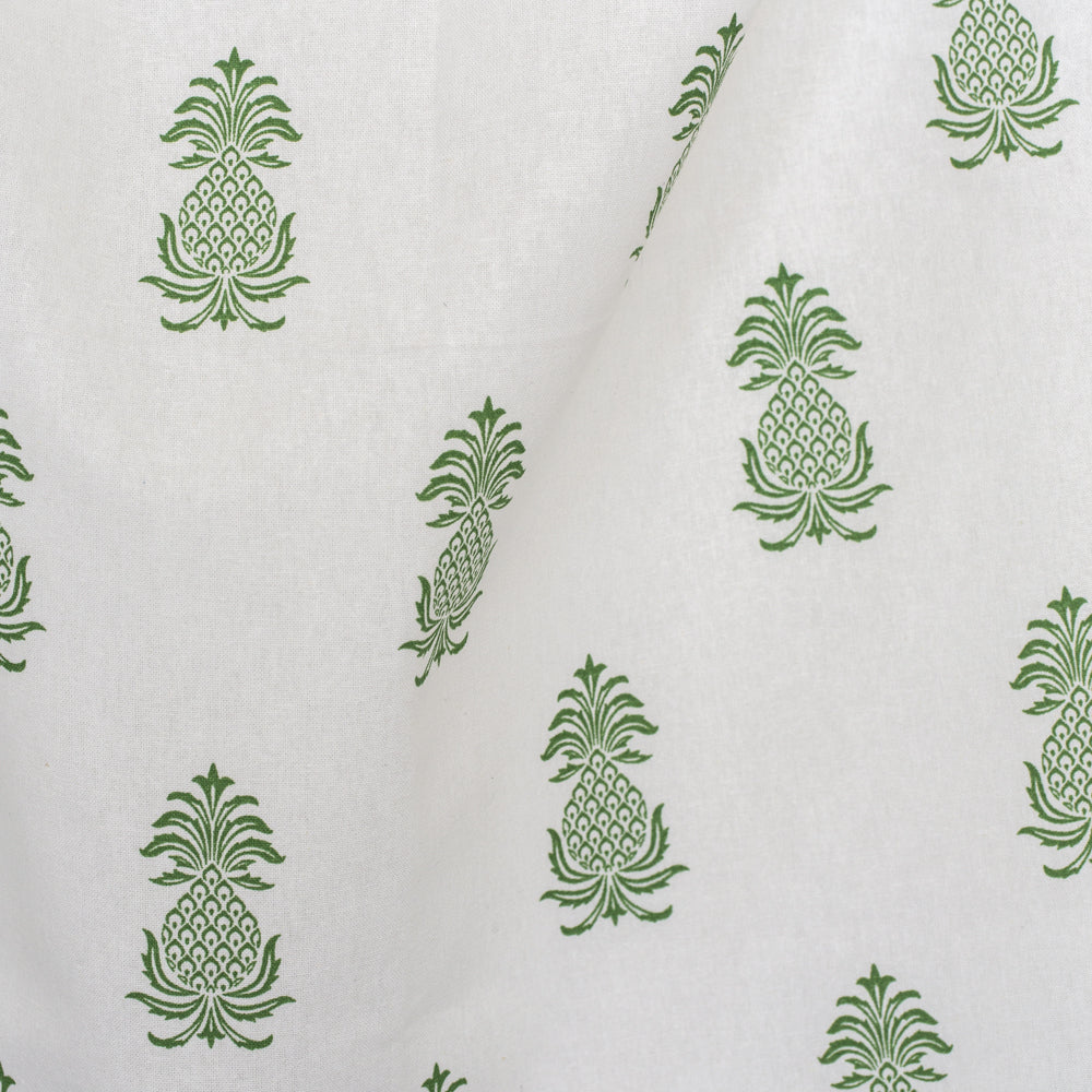 Green Pineapple Sconce Tea & Glass Cloth