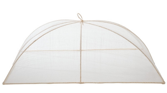 Fine Linen Mesh Food Rectangular Dome