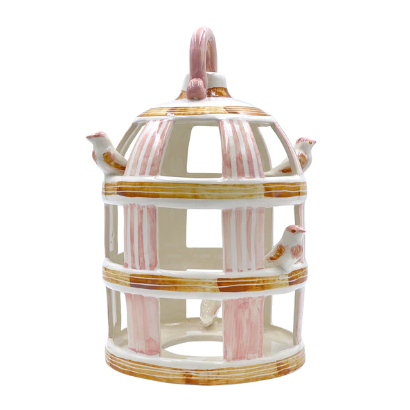 Clay Birdcage - Multiple Colours