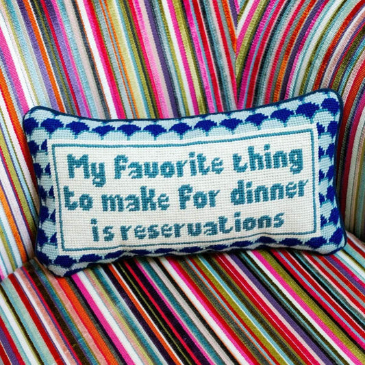 Personality Cushion - Reservations