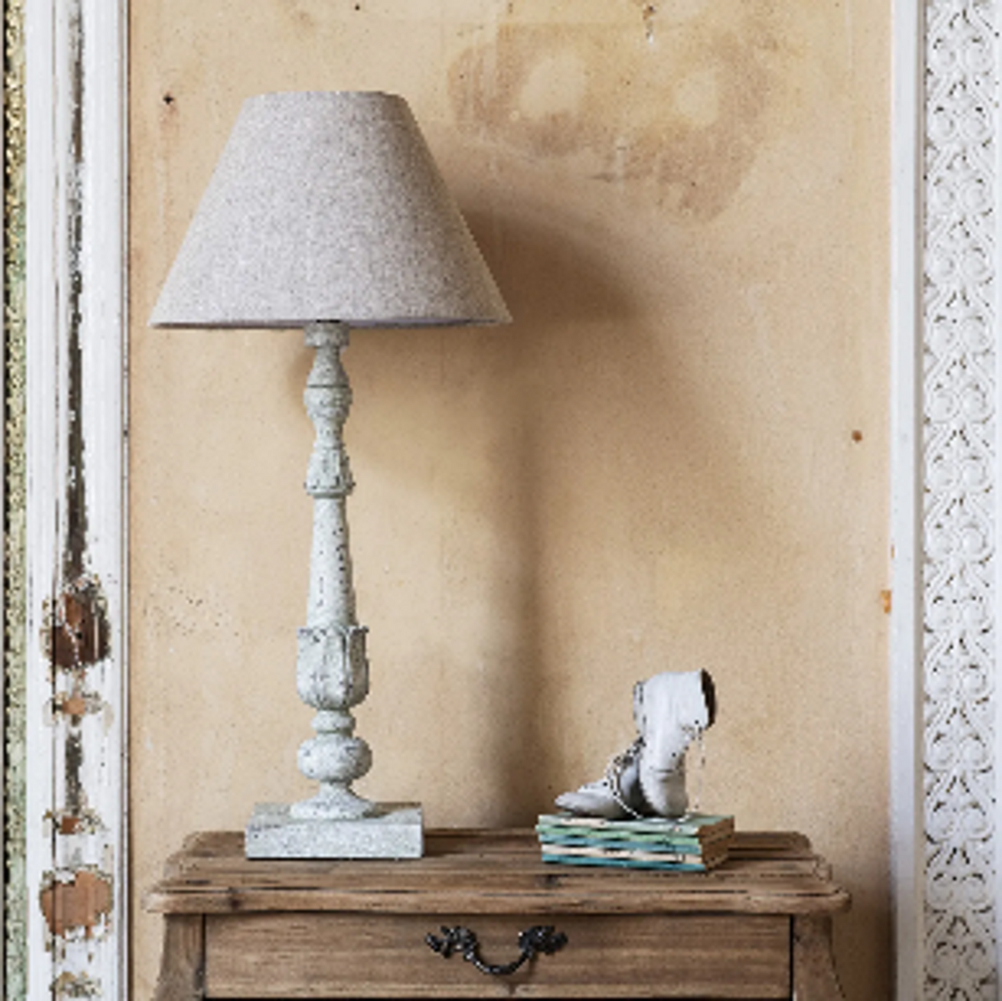 Lamp & Rustic House Conical Shade