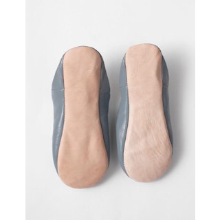 Morrocan Leather Babouche Slippers