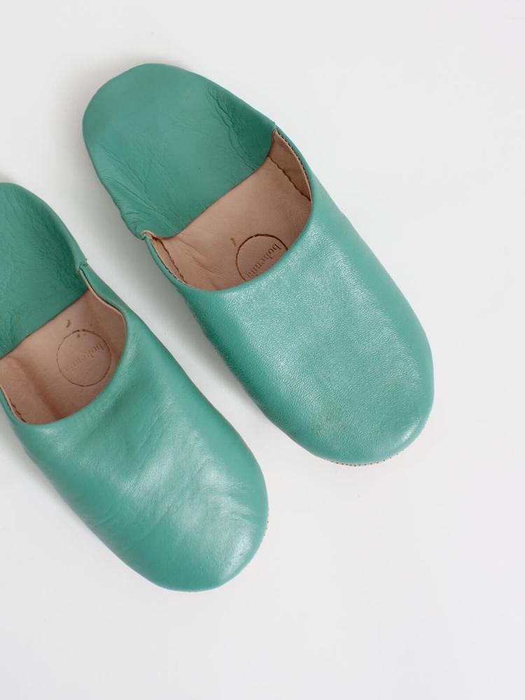 Morrocan Leather Babouche Slippers