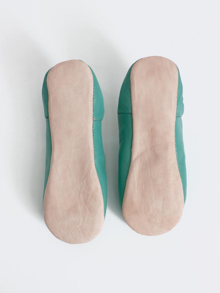 Morrocan Leather Babouche Slippers