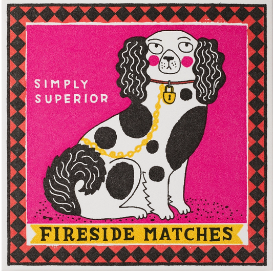 Staffordshire Figure Safety Matches