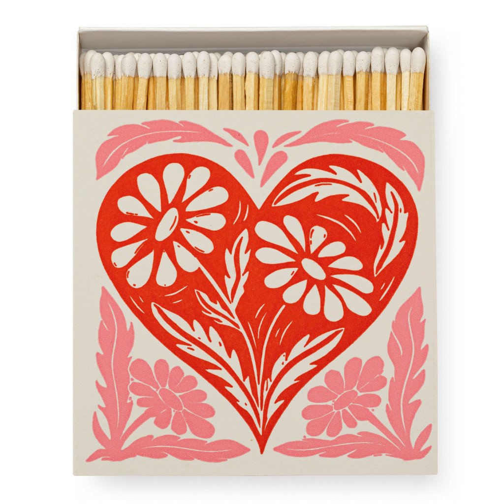 Botanical Heart - Archivist Safety Matches