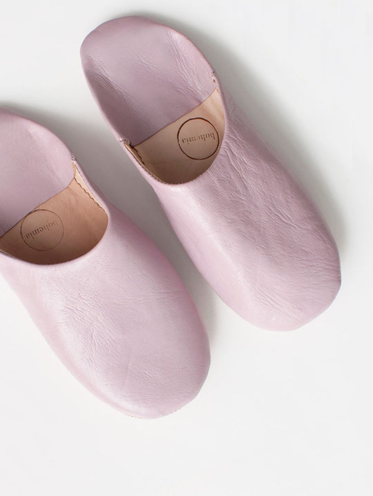 Morrocan Leather Babouche Slippers