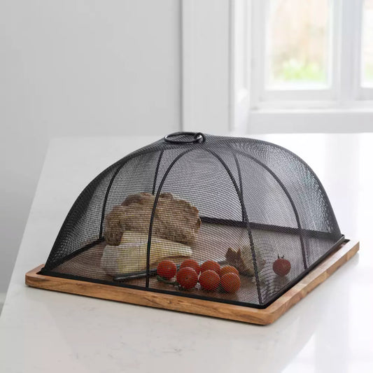 Wooden Board with Mesh Cover