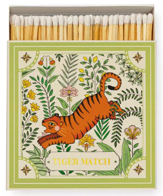 Green Tiger - Archivist Safety Matches