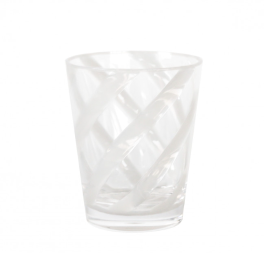 Spiral Water Glass