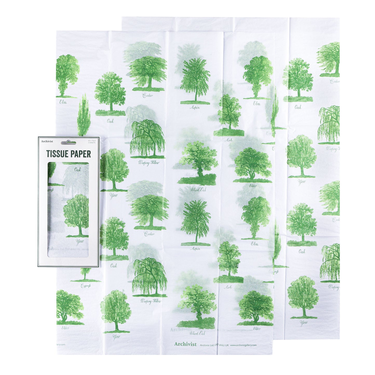 Trees Tissue Paper